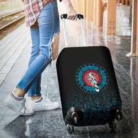 Viking Luggage Covers - Raven Celtic Cyan RLT12 - Wonder Print Shop