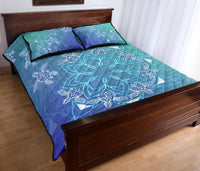 Flower Turtle Quilt Bed Set - Wonder Print Shop
