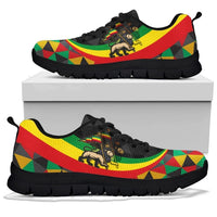 Ethiopia Sneakers - Ethiopia Rasta Lion - Wonder Print Shop