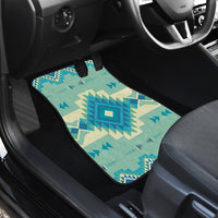 Pattern Ethnic Native American Front and Back Car Mats Set Of 4 LT10 - Wonder Print Shop