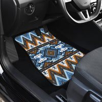 Native American Retro Colors Tribal Seamless Front and Back Car Mats Set Of 4 LT10 - Wonder Print Shop