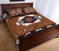 Native Temple Pattern Native American Quilt Bed Set LT10 - Wonder Print Shop
