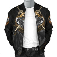Viking Men's Bomber Jacket Lion RLT12 - Wonder Print Shop