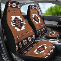 Native Temple Symbol Native American Car Seat Covers LT10 - Wonder Print Shop