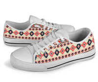 pink-and-navy-pattern-native-american-no-box-low-top-shoes-black