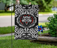 Viking Flag, Fenrir Wolf RLT12 - Wonder Print Shop