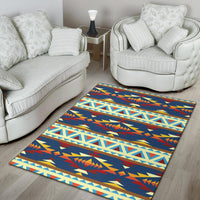 Indigenous Tribes Design Native American Area Rug LT10 - Wonder Print Shop
