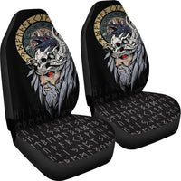 Viking Odin Raven Car Seat Covers RLT12 - Wonder Print Shop