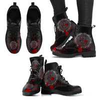 viking-leather-boots-raven-celtic-tattoo-blood
