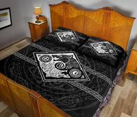 Vikings Quilt Bed Set The Wolves, Skoll and Hati RLT12 - Wonder Print Shop