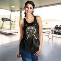 Viking Women's Racerback Tank Lion RLT12 - Wonder Print Shop