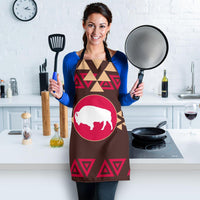 brown-bison-native-american-apron
