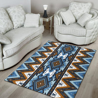 Retro Colors Tribal Seamless Area Rug LT10 - Wonder Print Shop
