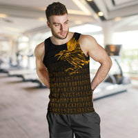 viking-mens-tank-top-the-raven-of-odin-rune-gold