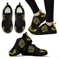 Viking Sneakers, Loki Bound Triskele Rune Gold RLT12 - Wonder Print Shop