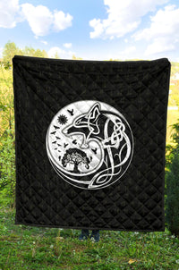 Viking Premium Quilt, Skoll and Hati Rune Tattoo RLT12 - Wonder Print Shop