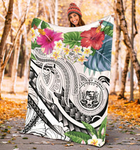 polynesian-hawaii-premium-blanket-summer-plumeria-white