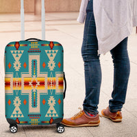 Turquoise Tribe Design Native American Luggage Covers LT10 - Wonder Print Shop