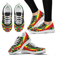 Ethiopia Sneakers - Ethiopia Rasta Lion - Wonder Print Shop