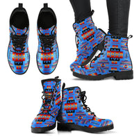 dark-blue-native-tribes-pattern-native-american-leather-boots