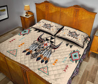 Native American Pride Bison Quilt Bed Set LT10 - Wonder Print Shop