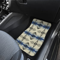 Native American Seamless Geometric Pattern Front and Back Car Mats Set Of 4 LT10 - Wonder Print Shop