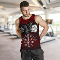 viking-mens-tank-top-raven-of-odin-and-symbol-viking-on-blood-background