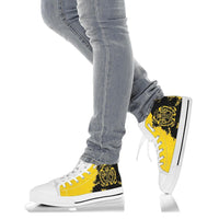 viking-high-top-shoes-loki-bound-triskele-rune-gold