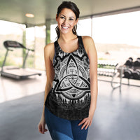 Viking Women's Racerback Tank - Dragon Celtic RLT12 - Wonder Print Shop