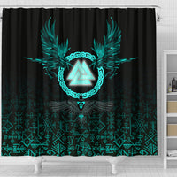 viking-shower-curtain-three-raven-and-valknut-cyan