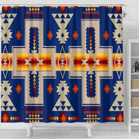 navy-native-tribes-pattern-native-american-shower-curtain