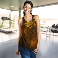 Viking Women's Racerback Tank - Celtic Dragon Tattoo RLT12 - Wonder Print Shop