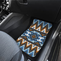 Native American Retro Colors Tribal Seamless Front and Back Car Mats Set Of 4 LT10 - Wonder Print Shop