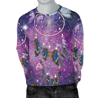 Purple Galaxy Dreamcatcher Native American 3D Sweatshirt LT10 - Wonder Print Shop