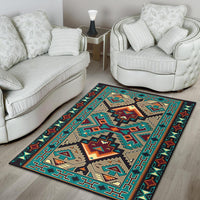 Native American Cuture Design Area Rug LT10 - Wonder Print Shop