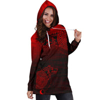 Viking Hoodie Dress, Skoll and Hati RLT12 - Wonder Print Shop