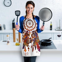 white-dreamcatcher-mandala-native-american-apron