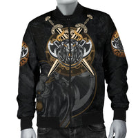 Viking Men's Bomber Jacket Lion RLT12 - Wonder Print Shop