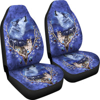 Wolve Native American Car Seat Covers LT10 - Wonder Print Shop