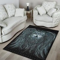 Viking Area Rug, Spiral Wolf Spirit RLT12 - Wonder Print Shop