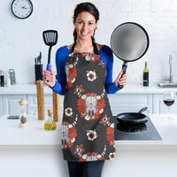 bison-red-rose-native-american-apron