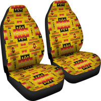 Yellow Tribal Native American Car Seat Covers LT10 - Wonder Print Shop