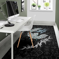 Viking Fenrir Wolf Area Rug RLT12 - Wonder Print Shop
