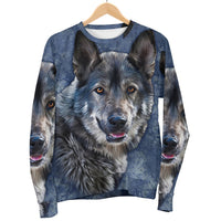 Wofl Galaxy Native American 3D Sweatshirt LT10 - Wonder Print Shop