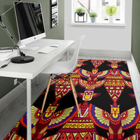 Indigenous Ornamental Pattern Area Rug LT10 - Wonder Print Shop