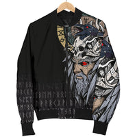 Viking Odin Raven Women's Bomber Jacket RLT12 - Wonder Print Shop