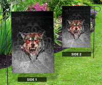 Viking Garden Flag Fenrir Norse Wolf RLT12 - Wonder Print Shop