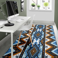 Retro Colors Tribal Seamless Area Rug LT10 - Wonder Print Shop