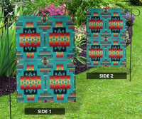 Native American Tribes Pattern Flag Decor LT10 - Wonder Print Shop