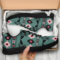Blue Thunder Bird Native American Sneaker LT10 - Wonder Print Shop